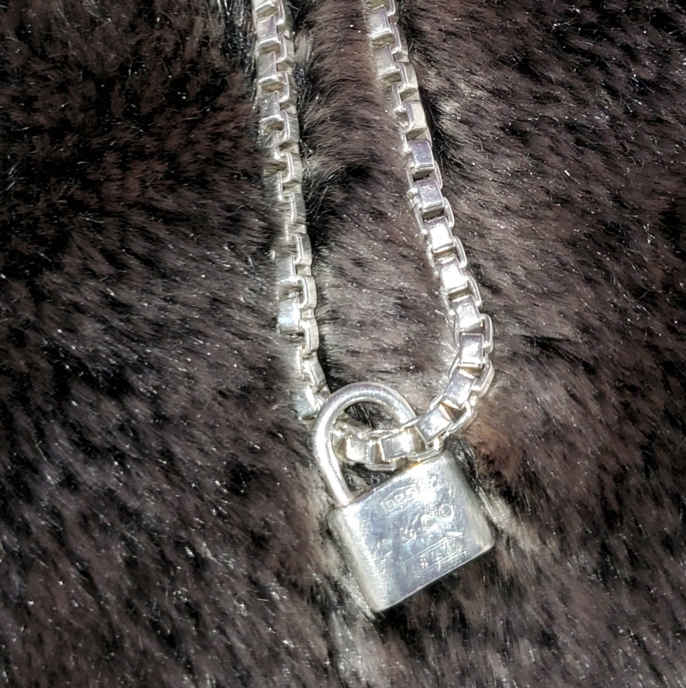 Authentic Tiffany bracelet and locket